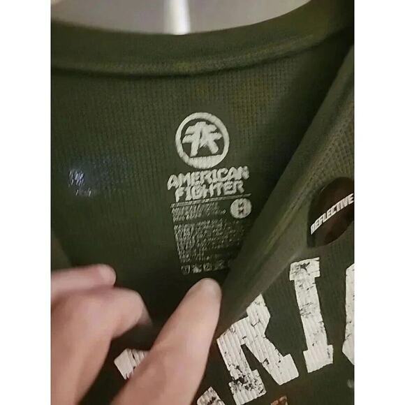 Affliction American Fighter Thermal Shirt NWT Medium NWT Excellent A102 Nice - Picture 4 of 6